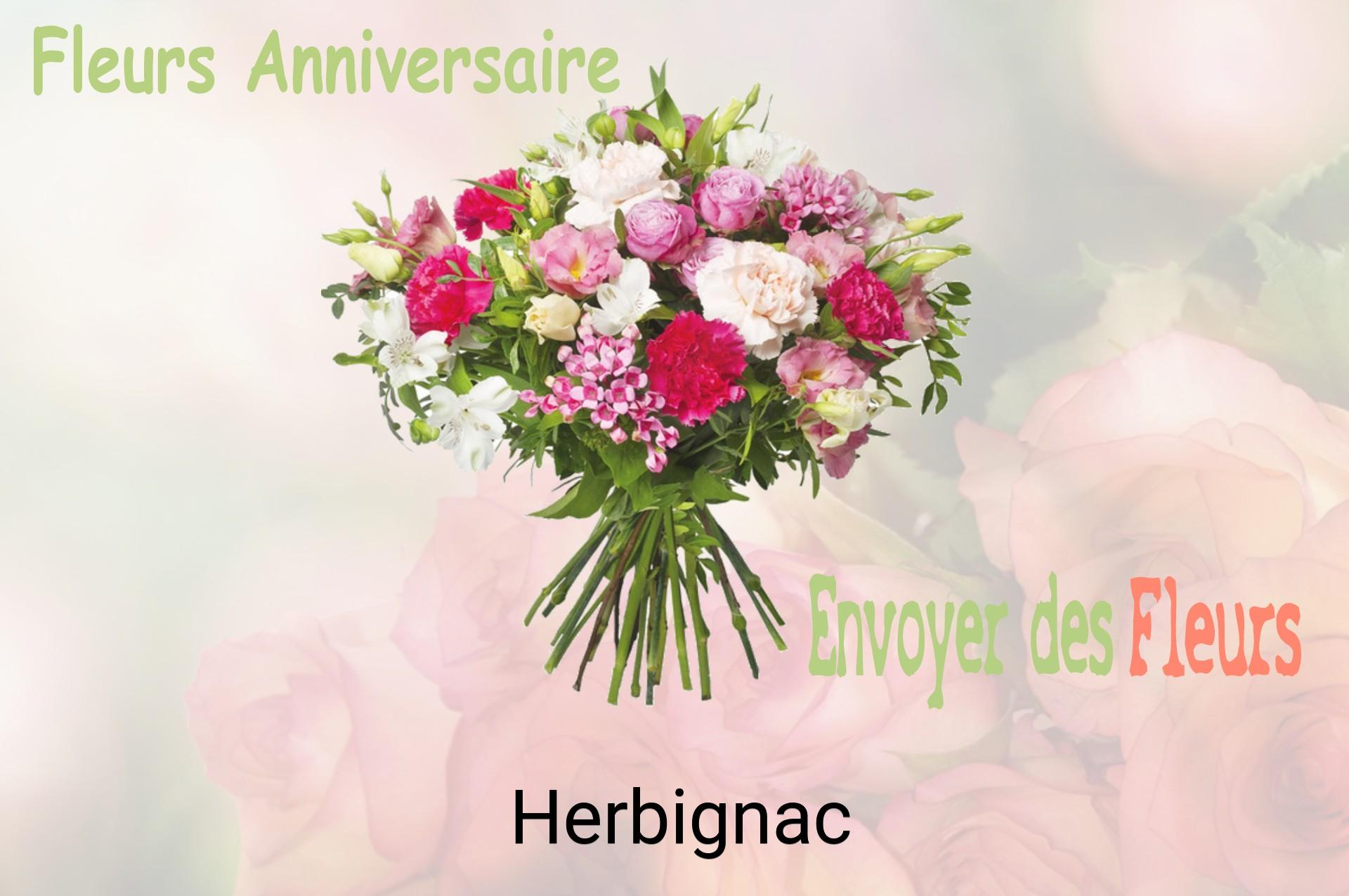 Bouquet de fleurs d’anniversaire livré à Herbignac